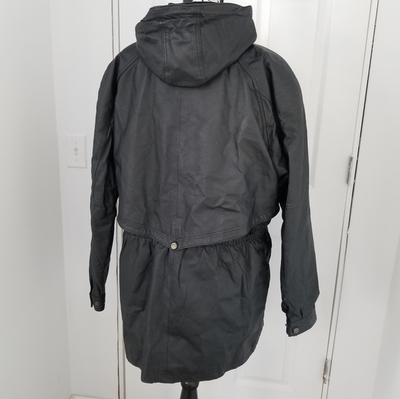 Genuine Leather Thick Winter Coat - Picture 4 of 11